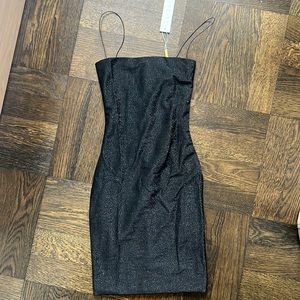 Meshki - Mia Thin Strap Shimmer Mini Dress